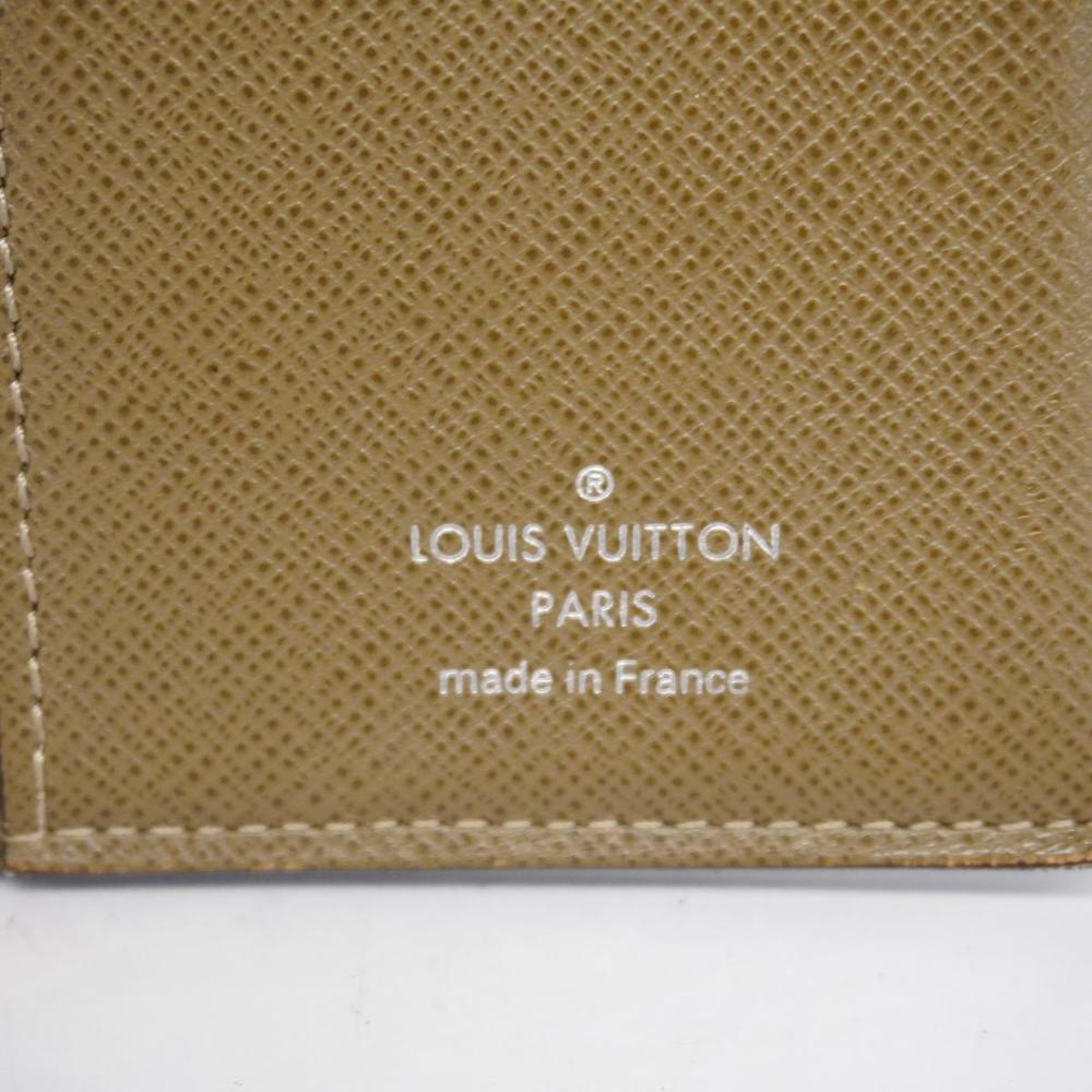 Louis Vuitton Long Wallet Taiga Brazza Ural View 4